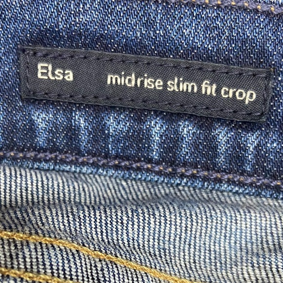 CITIZENS OF HUMANITY Elsa
Mid-Rise Slim Cropped Jeans Women’s Size 28 - Picture 9 of 13